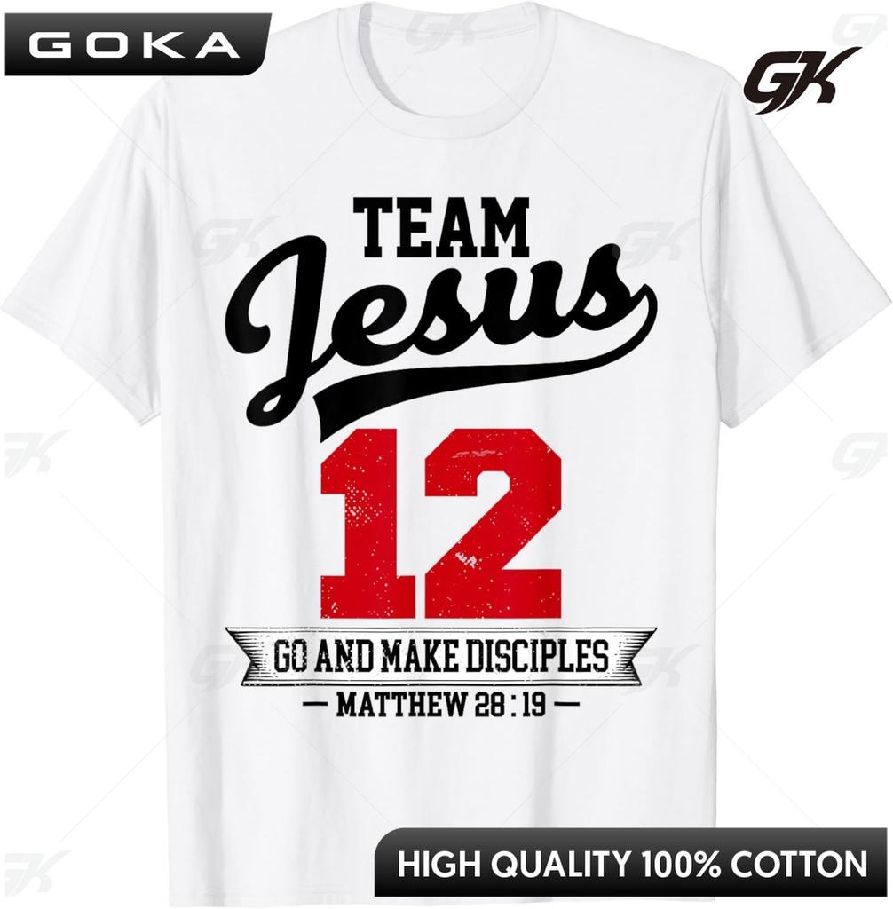 Funny Team Jesus Christian Faith Pray God Religious TShirt Unisex Clothes Funny Jesus Clothes T Shirts for Men Graphic T Shirts