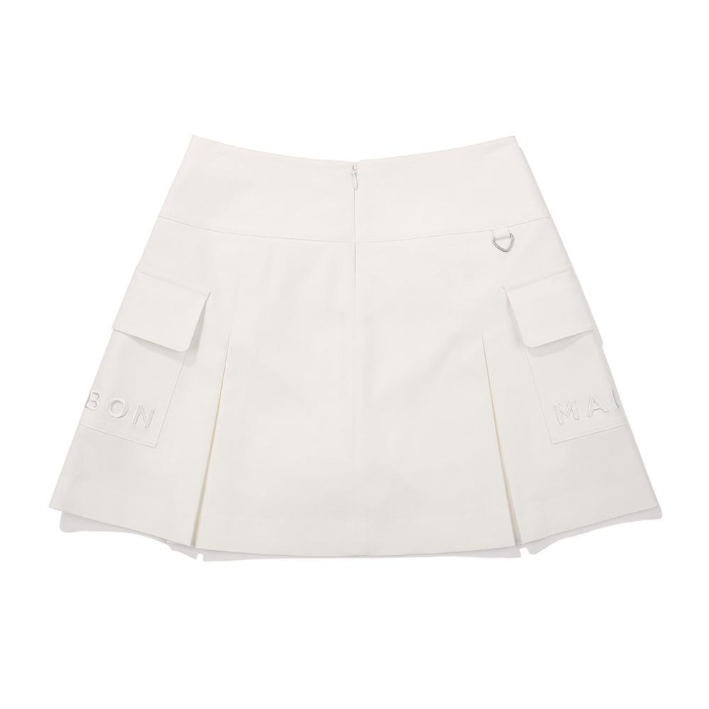 MALBON GOLF Cargo Pocket Skirt Off White (Woman)
