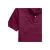 Polo Ralph Lauren Kurzarm-Poloshirt Kinder SS23 Einfarbig Logo-Stickerei Pullover Kinder Oberteile Burgunderrot 323720732-001