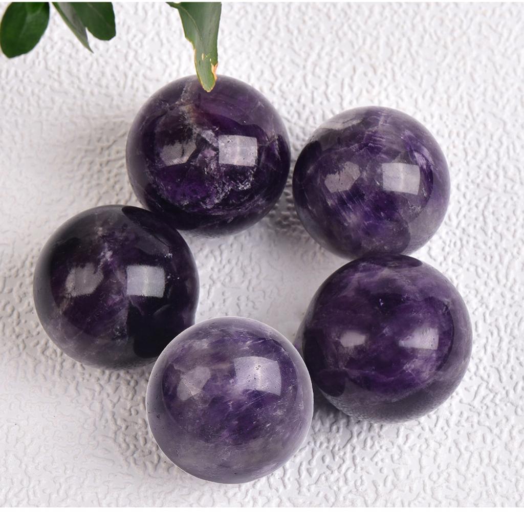 Natural Dreamy Amethyst Ball Amethyst Stone Polished Home Decoration