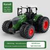 1/24 Remote Control Tractor Toy Rc Farm Tractor Alloy Body Simulation Agricultural Vehicle For Kids Outdoor Play Collection