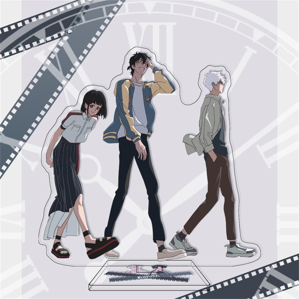 Hot Anime Link Click Acrylic Stand Model Figure Cosplay Plate Holder Topper Birthday Fans Christmas Desk Decor Plate Gift