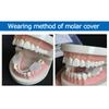 2 Piezas Esterilla de Silicona para Dientes Suave Nocturna Almohadillas Antidesgaste Universales Almohadilla de Dientes de Silicona Antidesgaste para Rechinar Apretar los Dientes por la Noche