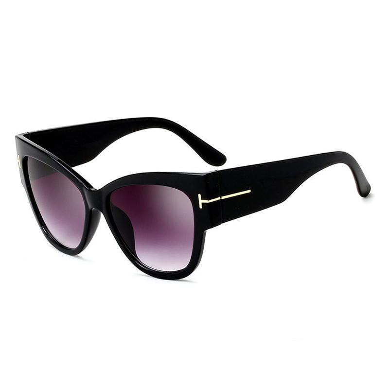 ZXWLYXGX Fashion Cat Eye Sunglasses Women Brand Designer Luxury Sexy Ladies Gradient Sun Glasses Female UV400