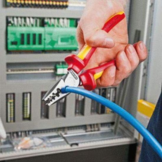 KNIPEX Insulated Crimping Pliers for End Sleeves 9778-180