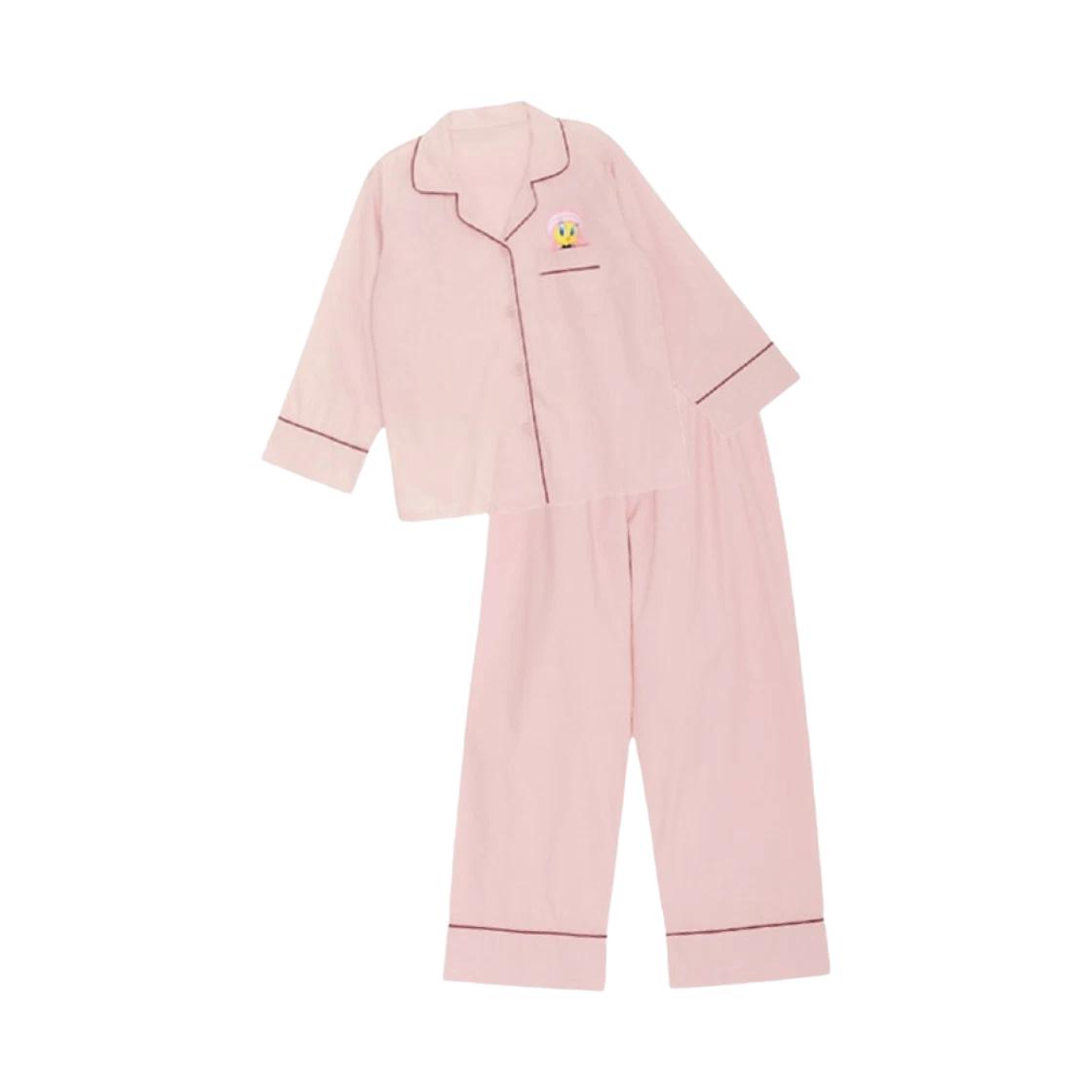 IU 2024 IU H.E.R. Tweety x IU Pajamas Set Pink ONE SIZE