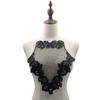 Leather Collar, Polyester Silk, Embroidery, Leather Embroidery, Leather Lace, Collar Flower, Fake Collar, Lace Collar, Net Bottom.