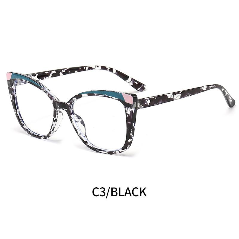 Ready To Ship Fashion Designed Pink TR90 Optical Frames Block Blue Light Glasses 2024