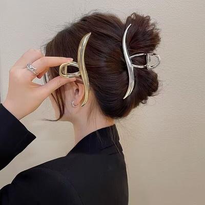 Koreanische S-Form Haarklammern für Frauen Vintage Metall Haarnadeln Haarspangen Barrettes Mädchen Mode Haaraccessoires Kopfschmuck