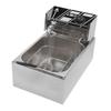 Electric Fryer Stainless Steel 6L Single Basket Adjustable Temperature Countertop Frying Machine