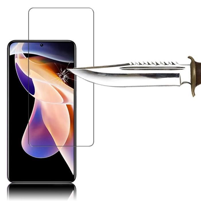 Film de protection - VCOMP - Xiaomi Redmi Note 11 Pro - Verre Trempé - 6.67 pouces - Installation facile