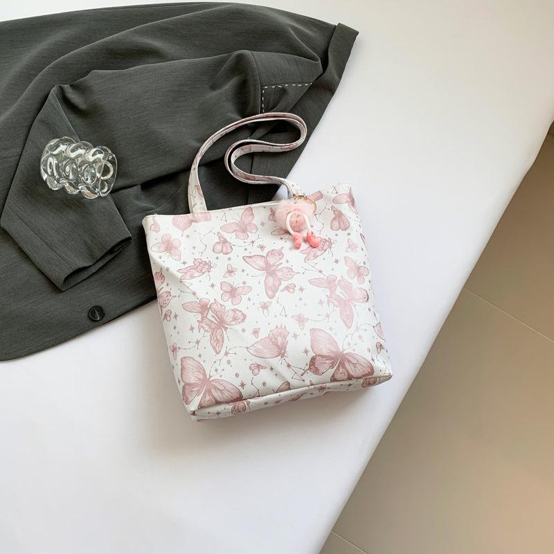 Simple and Fashionable Large Capacity Commuting Tote Bag In Summer New Trendy Retro Work One-shoulder Commuting Bag