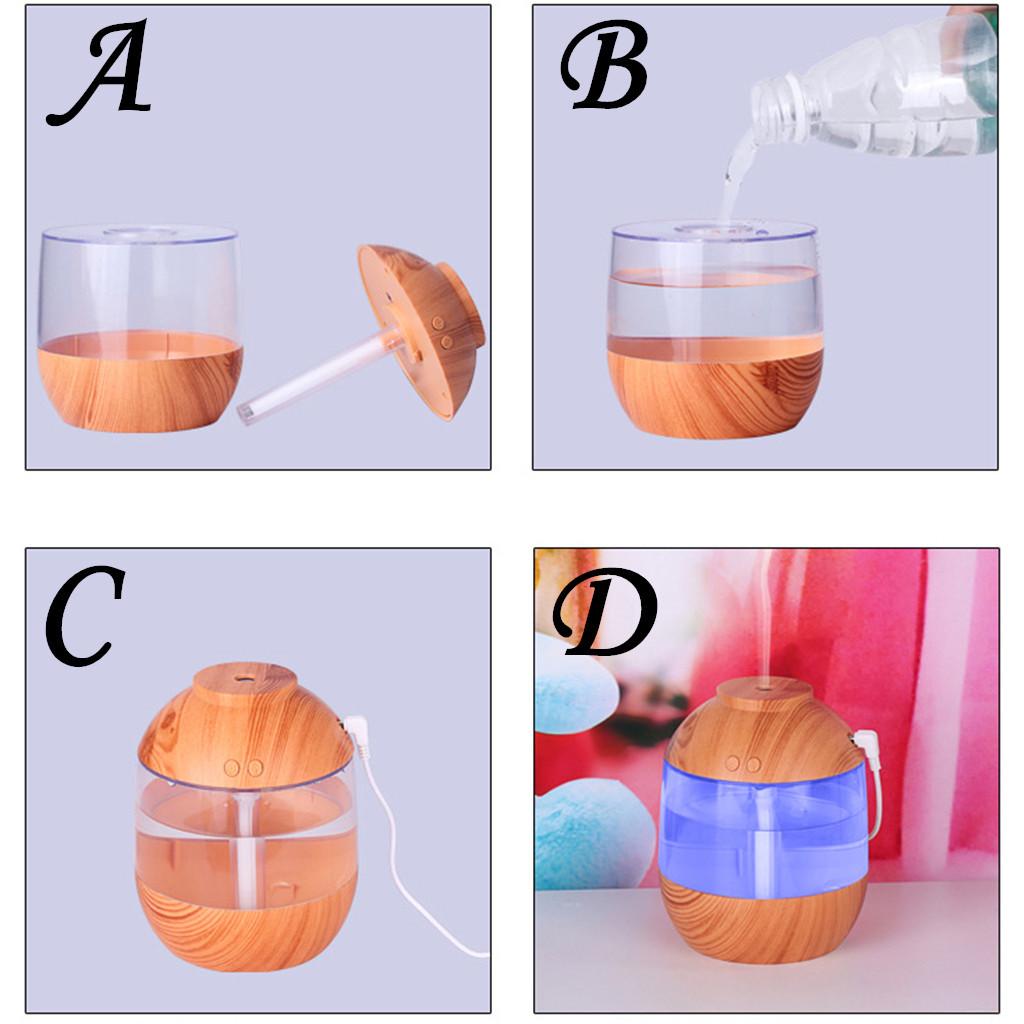  Aroma  Oil Diffuser LED Aroma Aromatherapy Humidifier