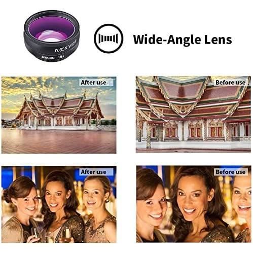 Professional Lens Kit - Apexel - 10 In 1 - Wide Angle, Macro, Fisheye