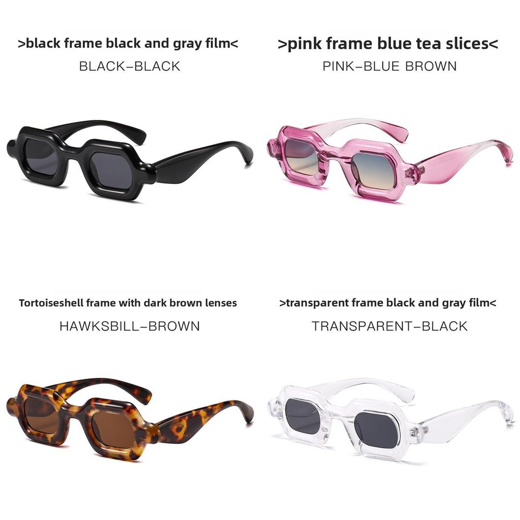 Y2k Bubble Sunglasses Blue Lenses Uv400 For Summer Fashion And Party Fun