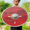 60.96 cm Viking Shield Ragnar Lothbrok Battleworn Authentic Shield Medieval Warrior Shield Wall Decor Best Gift
