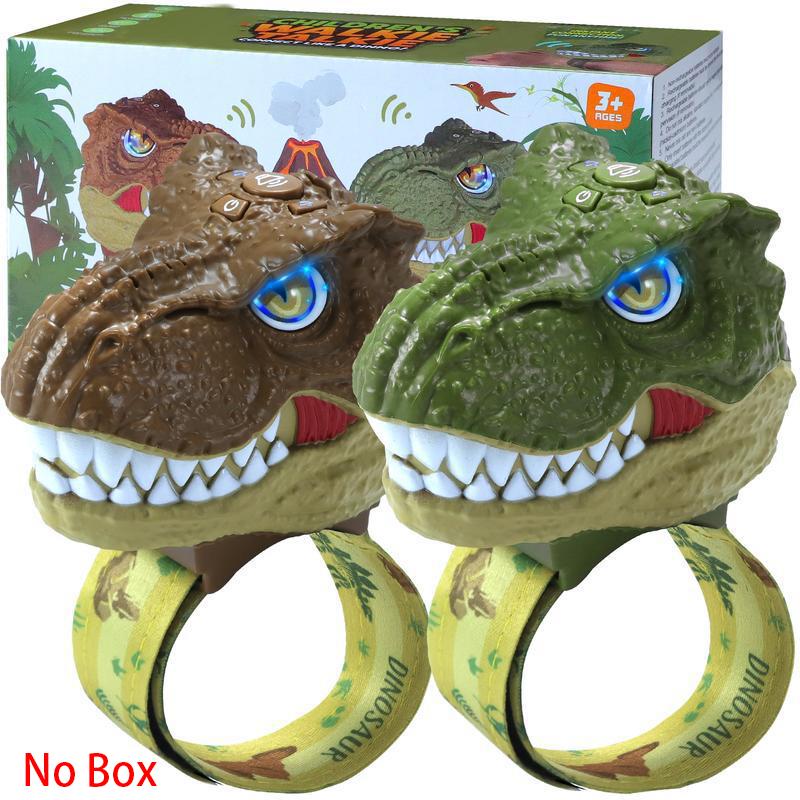 

1Pair Cartoon Dinosaur Head Walkie Talkie Kids Toy Communication Device Indoor Fun Outdoor Play Family Interactive Communication