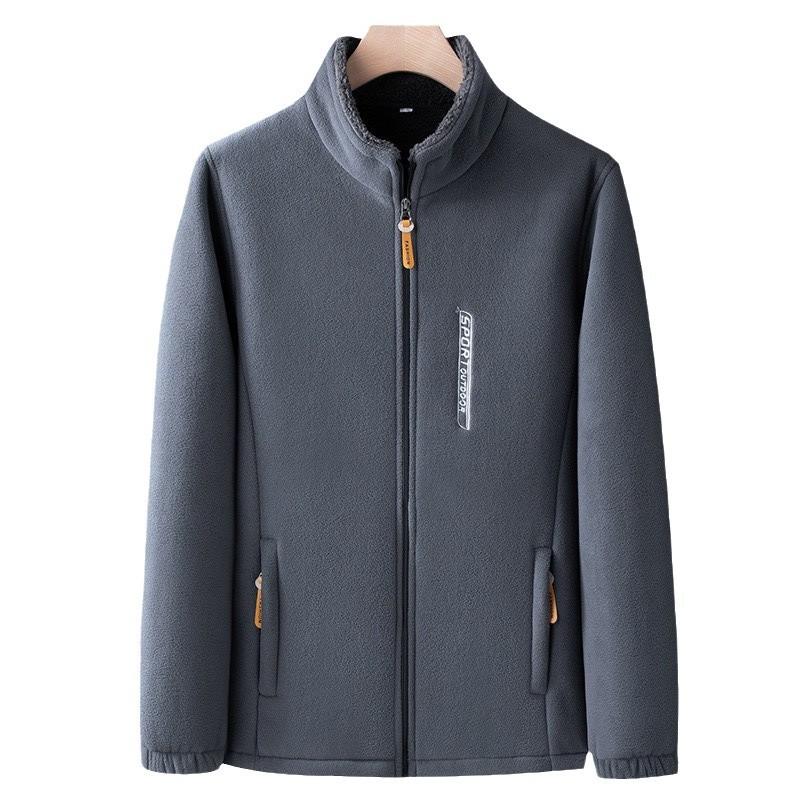 Fleece] Thickened fleece jacket in autumn and winter Men's outdoor windproof and cold-resistant fleece sweater Warm fleece jacket
