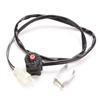 Universeller Motorrad-Kill-Schalter Roter Druckknopf Hupe Starter Dirtbike UTV Dual Sport Für 22mm Lenker Montierbare Stangen