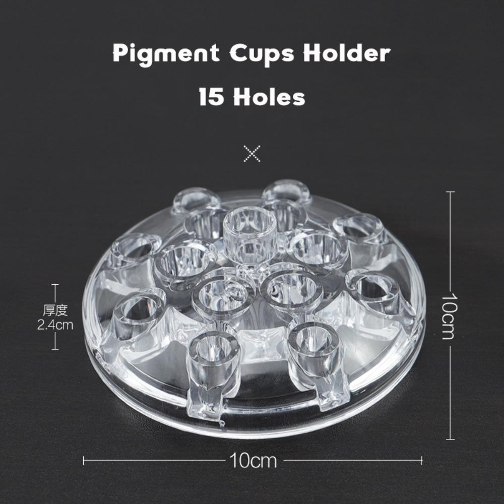 100PCS Disposable Tattoo Ink Cups Silicone Eyelash Extension Glue Tray Tool  Tattoo Accessories