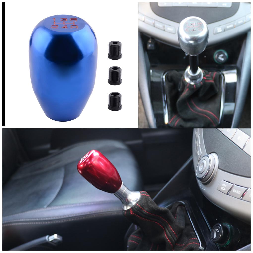 Universal Aluminium Racing MT 5 Car Gear Knob Manual Replacement Gear Shifter Knob Lever Knob JDM