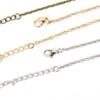 Diy Necklace 07 Cross Chain Necklace Lobster Buckle Stainless Steel O Chain Jewelry Necklace Accessories N49