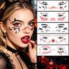 Waterproof Halloween Eye & Face Tattoo Stickers for Kids