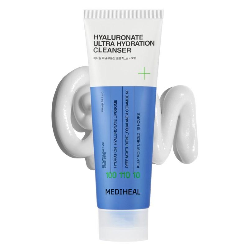Mediheal Hyaluronic Acid Density Moisturizing Cleansing Foam, 120ml, 1 pcs