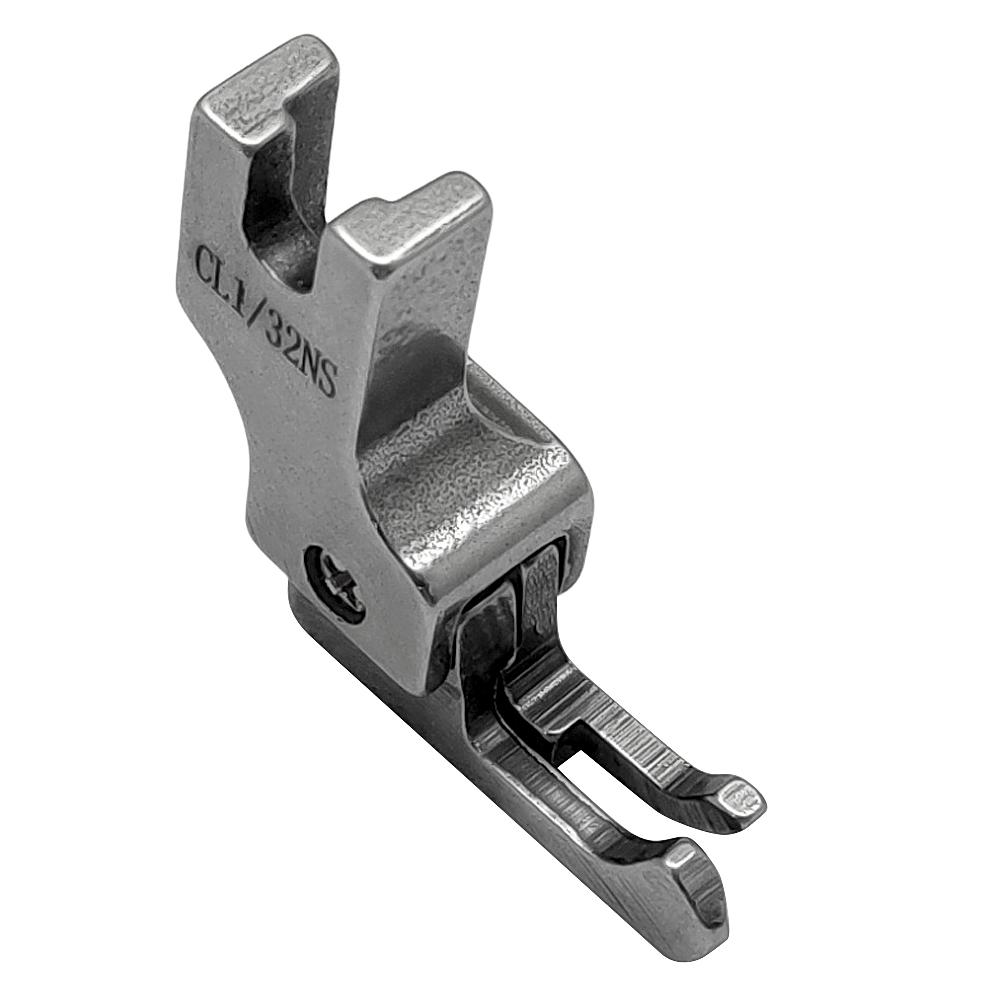 Linke/Rechte Kantenführung Nähfuß Strick- und Dünne Materialien Reißverschlussfuß Schmale Ausgleichsfüße Nähmaschinenzubehör