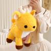 Cute Standing Sika Deer Plush Doll Window Decoration Children'S Sleeping Deer Doll Birthday Gift