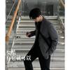 Men's Oversized Casual Blazer - Single Breasted Notched Lapel Relaxed Fit Suit Jacket