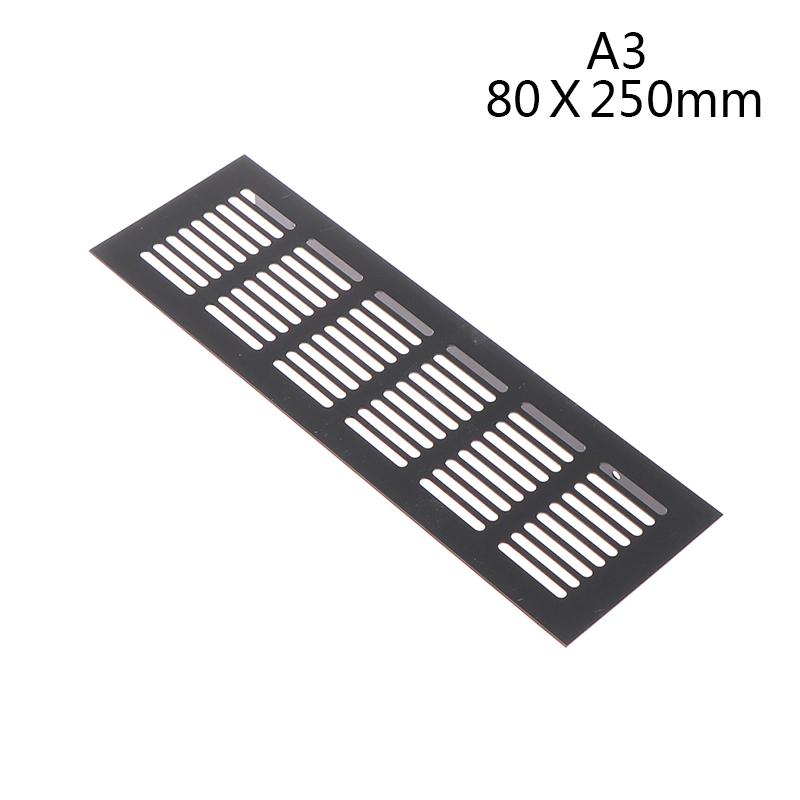 1Pc Vents Lochblech Aluminium Air Vent Ventilator Grille Abdeckung Belüftung