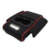 1 Pc Car Armrest Cushion With Cup Holder Car Armrest Elbow Height Pad Side Extension Cushion For Car SUVs Trucks