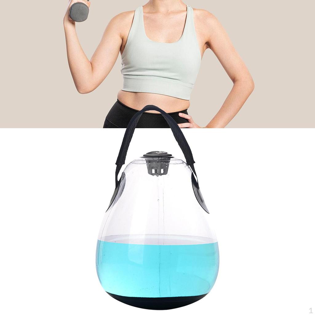 Kettlebell with Water for Home and Travel Use, Adjustable Weight Exercise