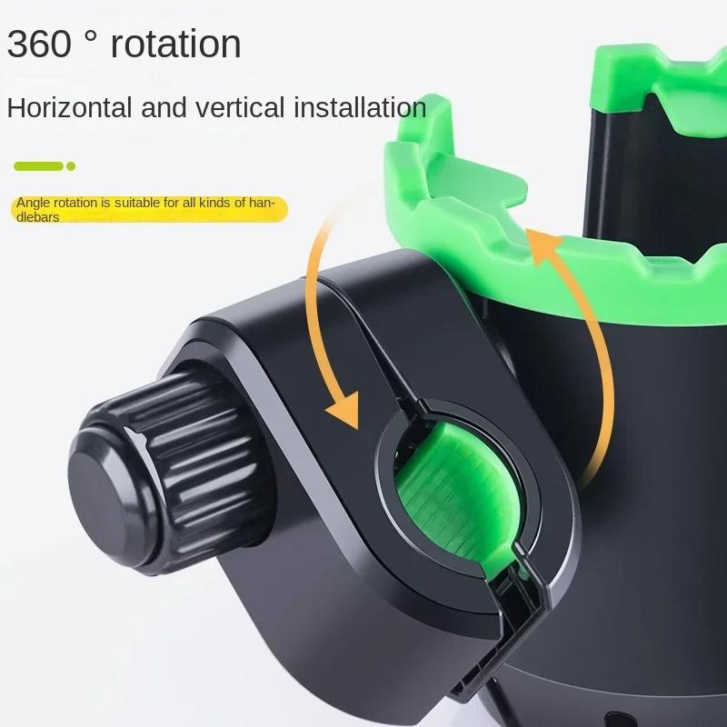 Universal Water Cup Holder Motorcycles Simple Instal Lelectric Vehicles Motorcycles Water Bottle Holder Mobile Phone Holder