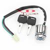 Electric Lock Start Switch for ATV Beach Buggy Off-Road Karting - 2-Speed, 4-Wire Key