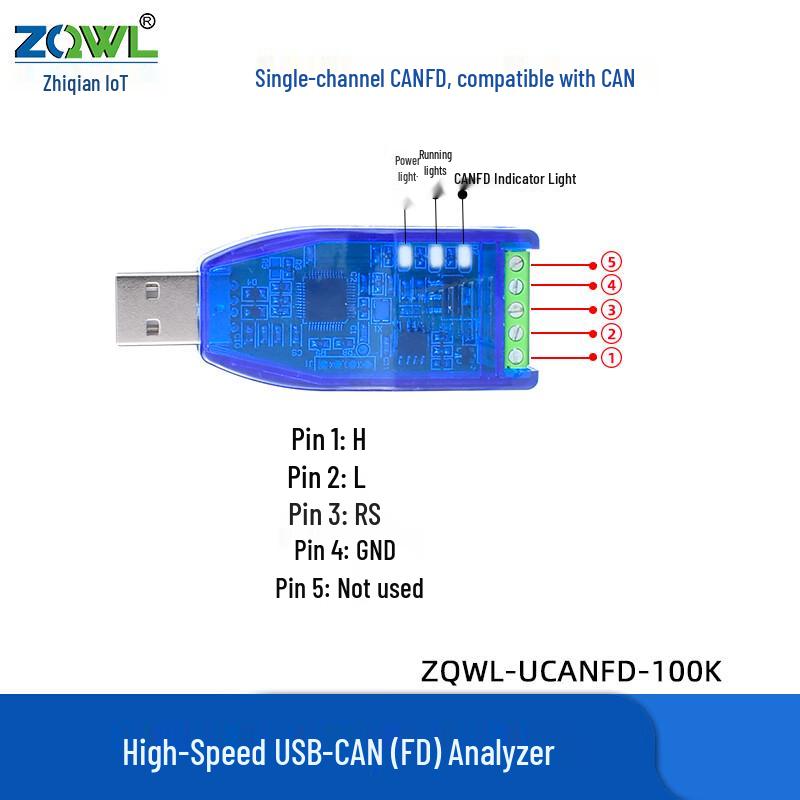 

USB to CANFD Dual Channel Converter Module