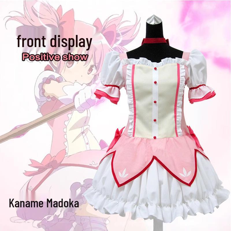 Ensemble Cosplay de Fille Magique Mami Tomoe - Comprend les Costumes de Madoka Kaname, Homura Akemi, Kyoko Sakura