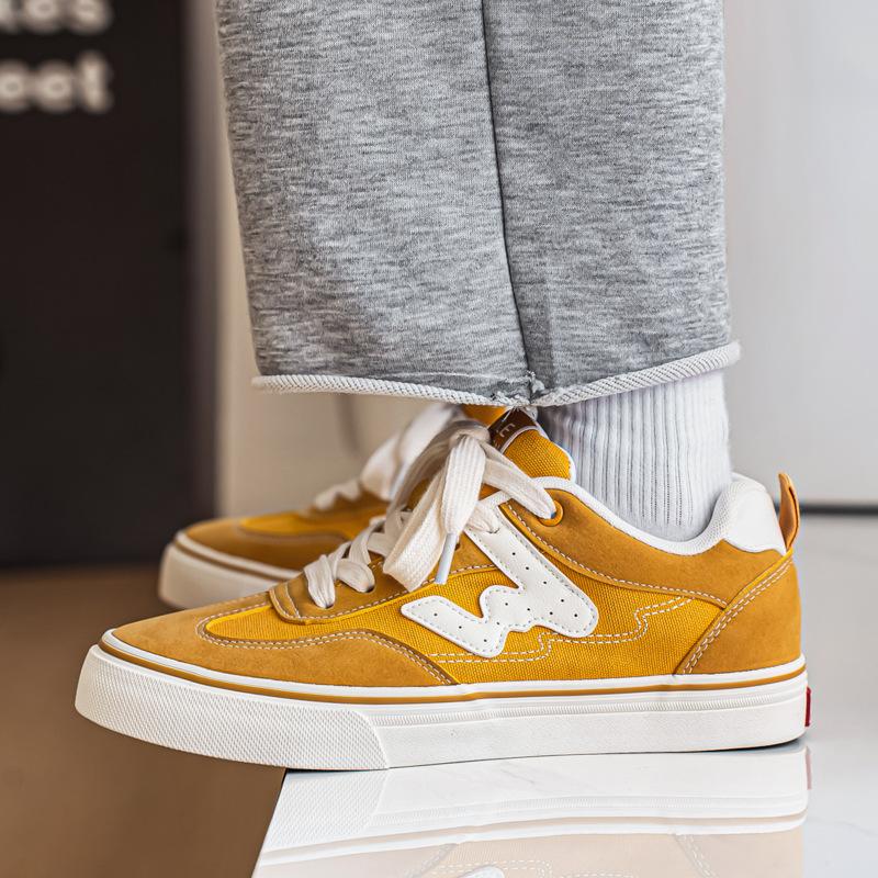 New Niche Low-top Canvas Shoes Student Sports and Leisure Men's Shoes Versatile Board Shoes B2237