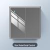 Star Series Glossy 86 Type Dual-Control Switch Socket Set