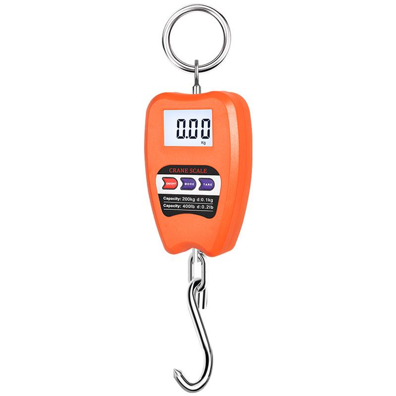 Handheld 200kg Portable Electronic Crane Hook Luggage Scale