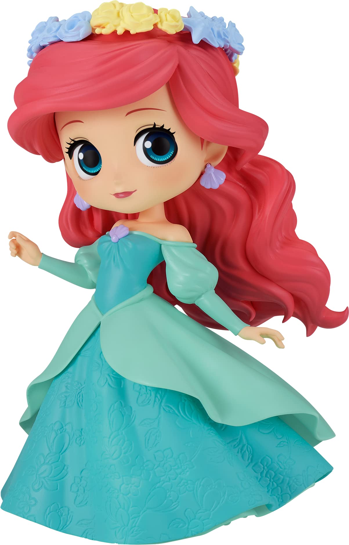 Banpresto Disney Character Flower Style Ariel Bandai Spirits Q Posuke Figure (ver. B)