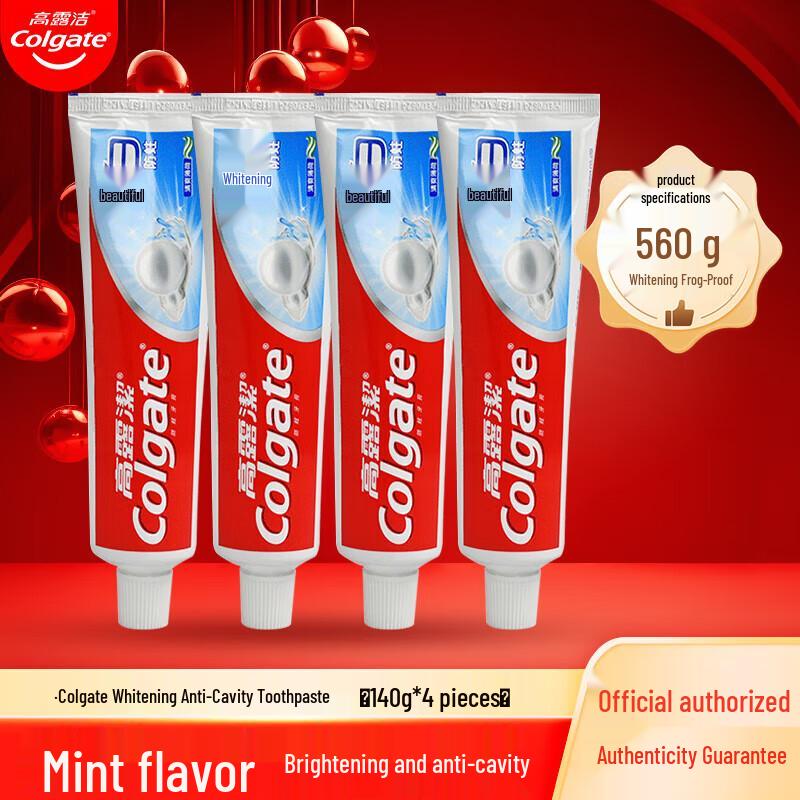 

Colgate Strong Teeth & Whitening Toothpaste Family Pack