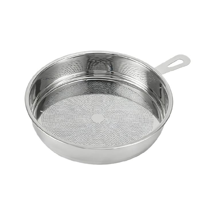 

Rustproof Kitchen Tool Stainless Steel Filter With Fine Mesh Bacons Grease Strainer For Home And Restaurant 1 серебряный