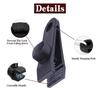 Nylon Rotary, Alligator Clip, Black 8 Pcs, Removable, Tent Windproof Fixed Clip Canopy Camping