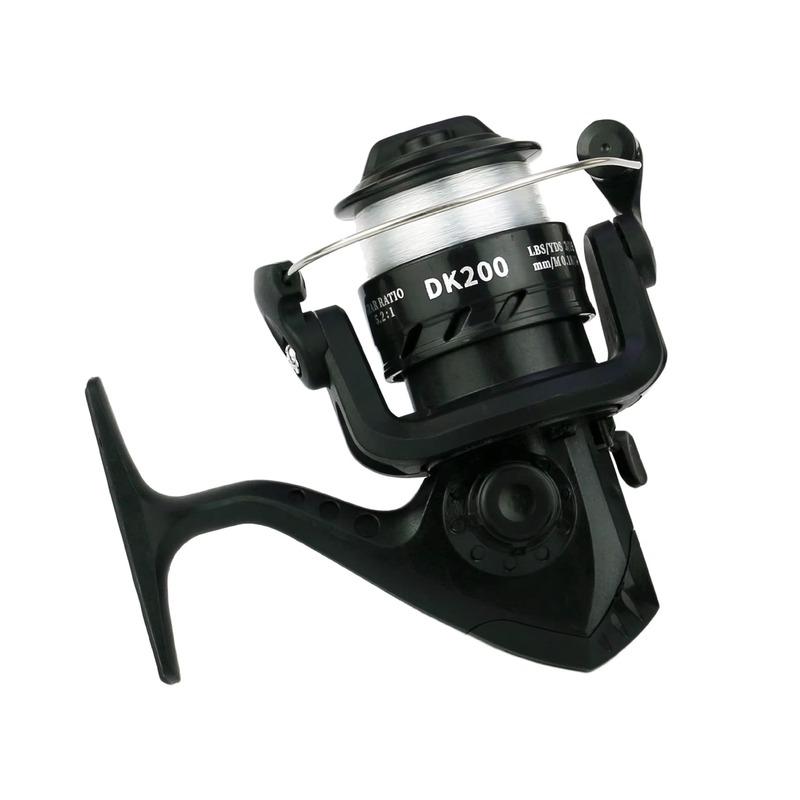 New Folding Fishing Reel 5.2:1 Spinning Reel with 60m 0.35mm Fishing Line Large Diameter Line Roller Casting Wheel Vessel Bait