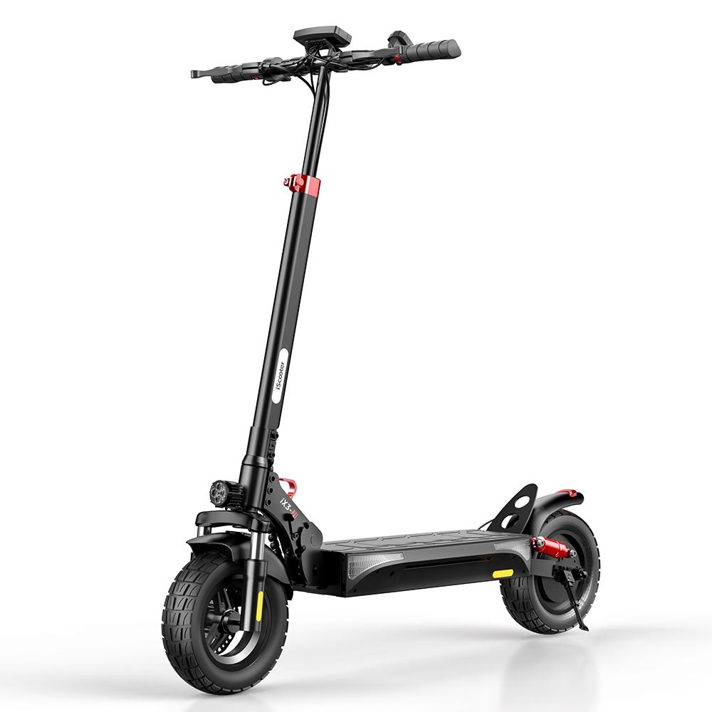 IScooter iX3 800W elektrisk sparkesykkel 10 tommer terrengdekk batteri 48V/10Ah maksimal hastighet 40km/t med APP-kontroll demping foran og bak