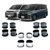 For Toyota Noah Voxy 90 Series   ABS Carbon fiber Door Handle door Bowl Catch Cover Protection Car External Trim Sticker