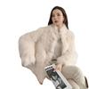 New 2024 autumn and winter imitation fox hair young celebrity style pearl imitation fur coat Mao Mao fashion coat