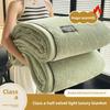 A-level woolen blanket, thick double-sided fluffy warm blanket, comfortable decorative blanket, sofa, bed and travel blanket